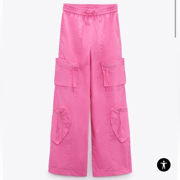 Zara Pants & Jumpsuits Zara Heart Cargo Pants Poshmark